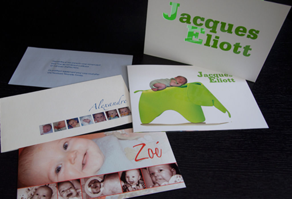 Cartes de naissance