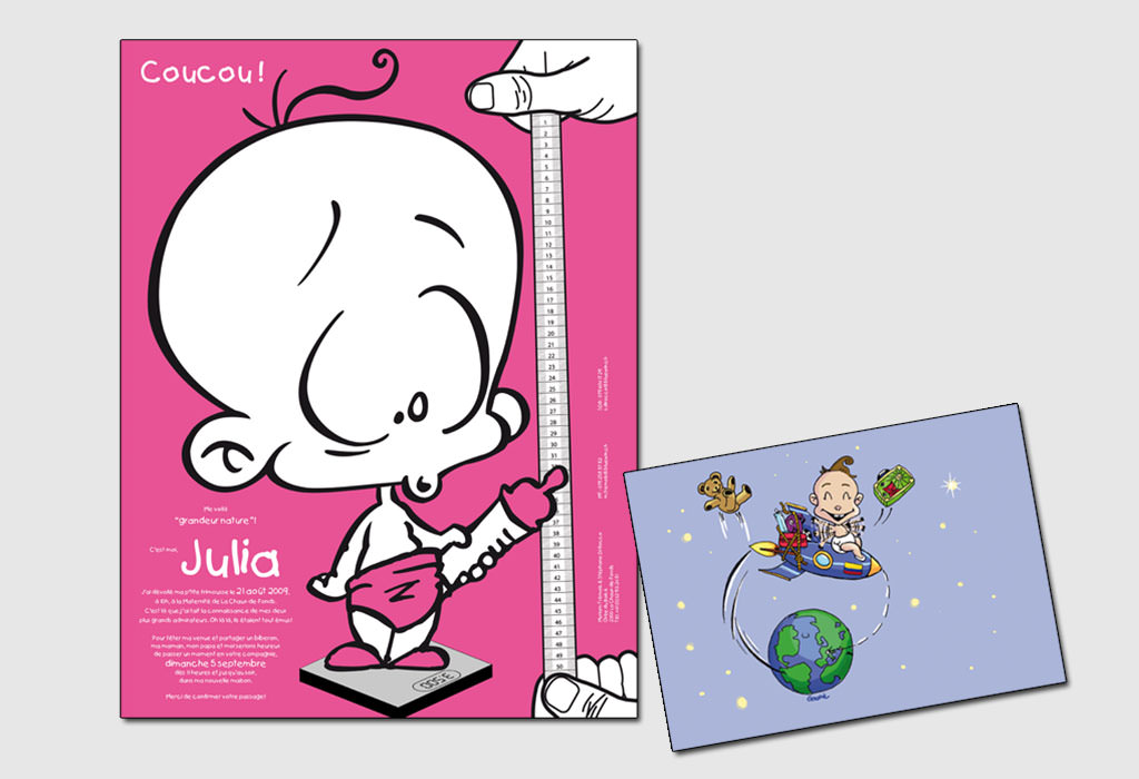 Cartes de naissance